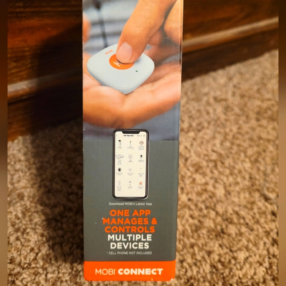 Mobi Smart Emergency Alert Button New In Box - Picture 2 of 4
